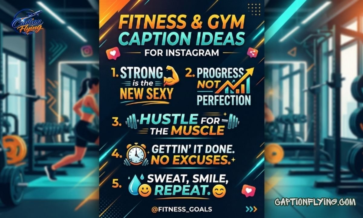 200+ Best Gym Captions for Instagram | Motivational, Funny & Attitude