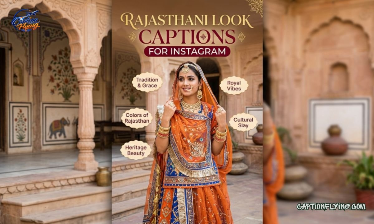 200+ Best Rajasthani Look Captions for Instagram | Royal, Stylish & Traditional 