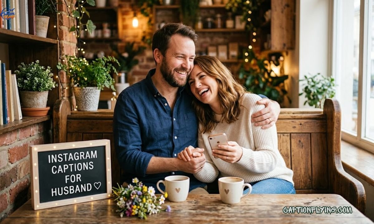 280+ Best Instagram Captions for Husband | Romantic, Cute, Loving & Heart-Touching Captions