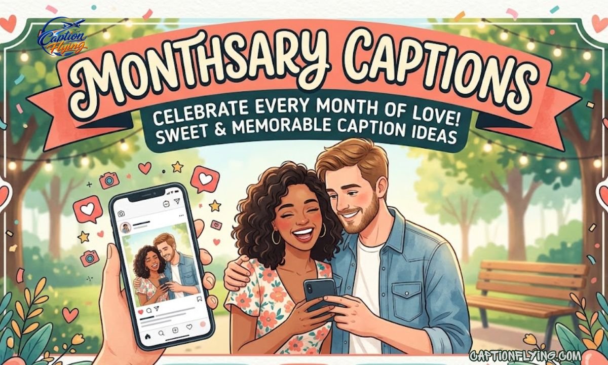 280+ Best Monthsary Captions for Instagram | Romantic, Cute, Heart-Touching & Love Captions 