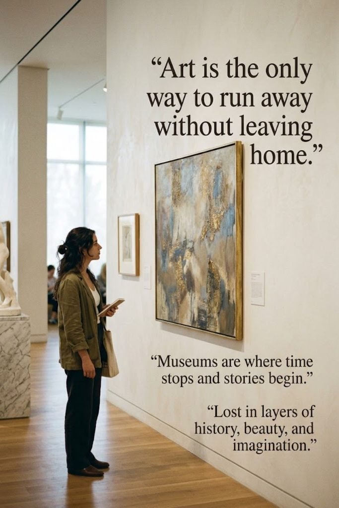 Aesthetic Museum Quotes for Instagram