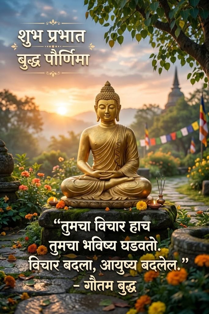 Buddha Quotes in Marathi Good Morning