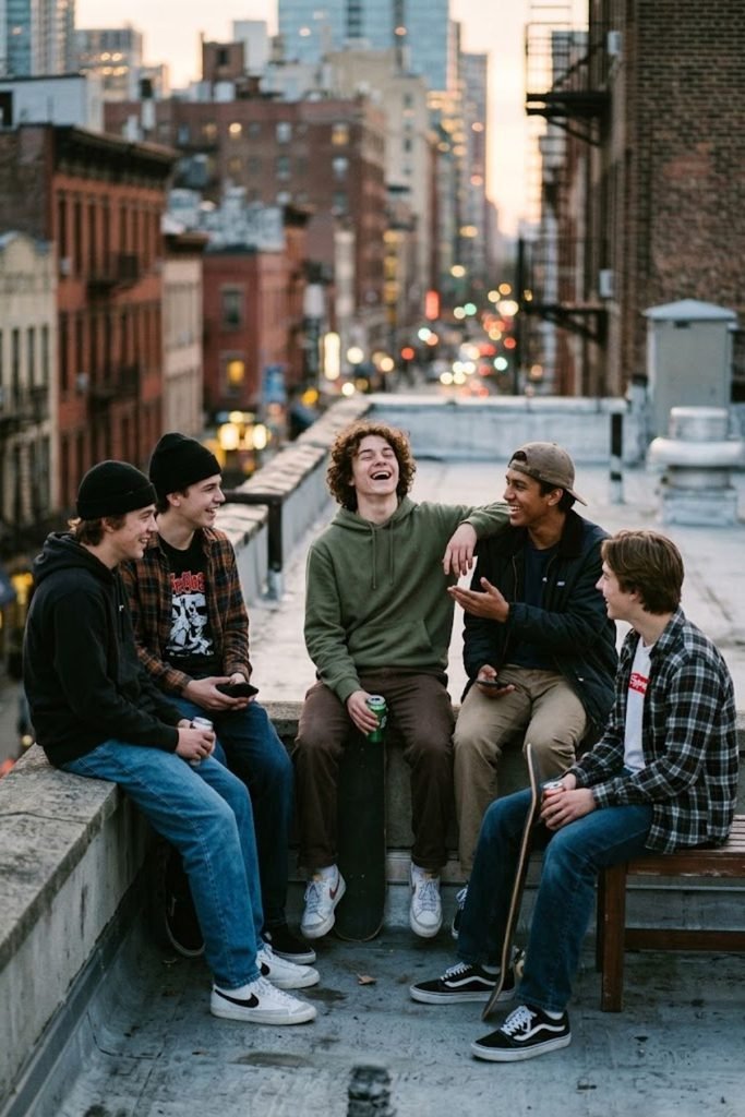 Candid Photo Captions for Boys