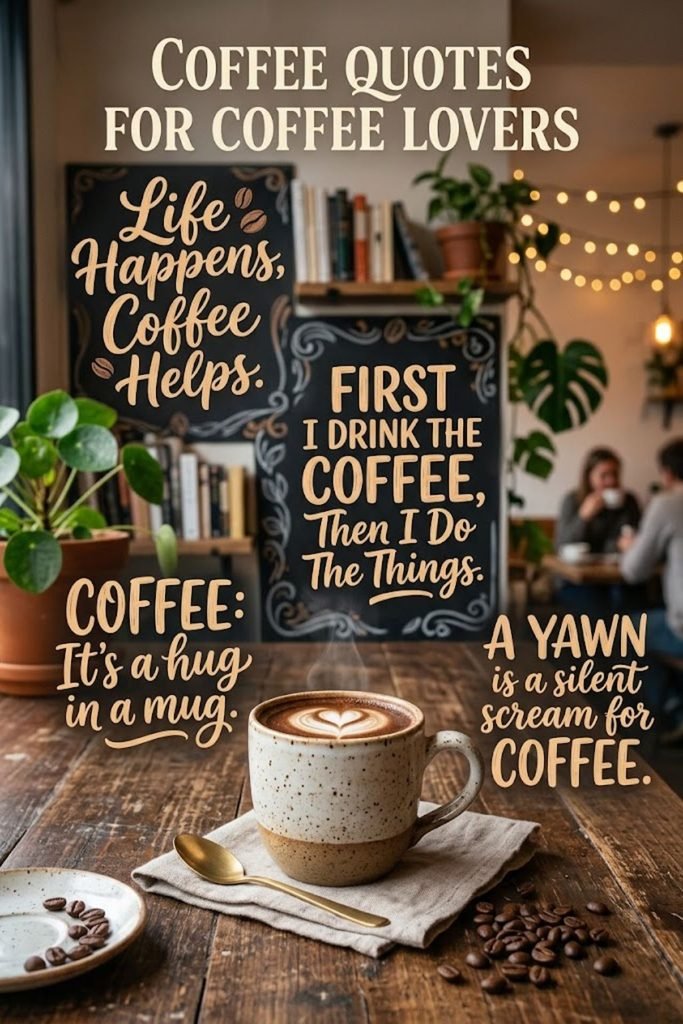 Coffee Quotes for Coffee Lovers