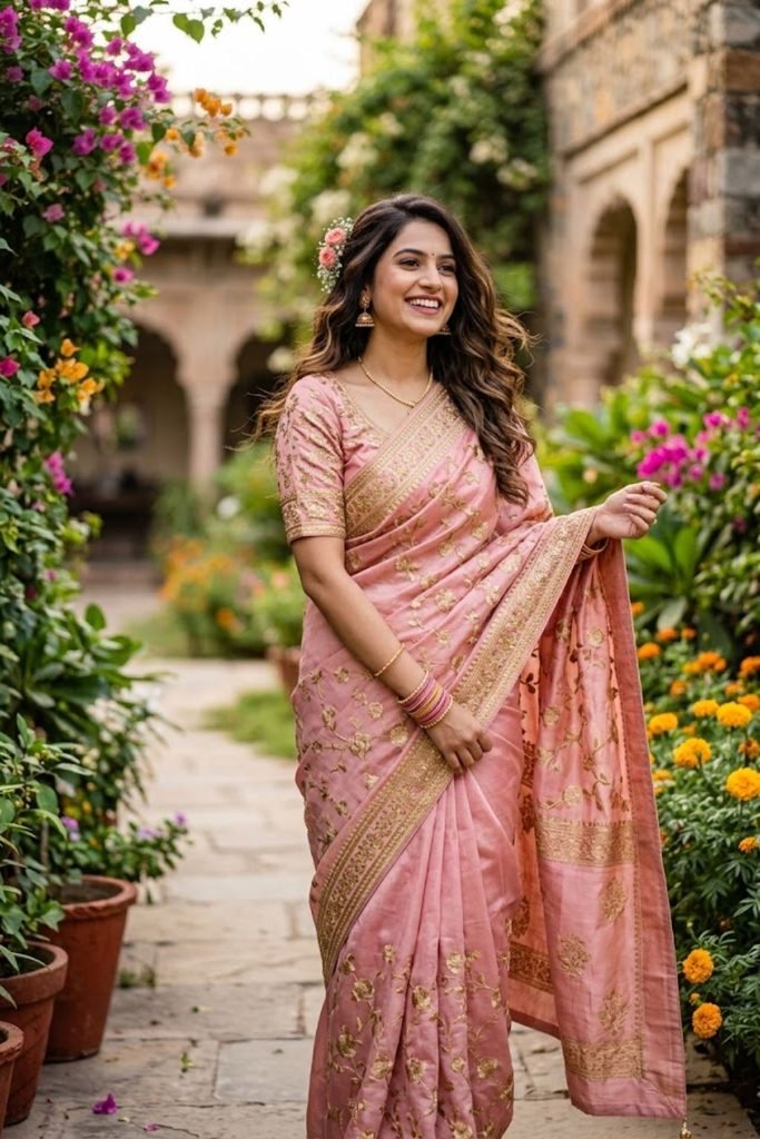 Cute Saree Captions for Instagram