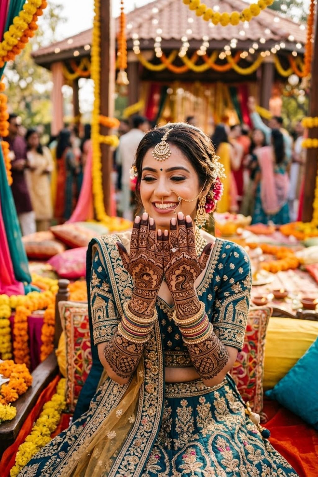 Excellent Mehndi Caption For Instagram With Cultural Soul