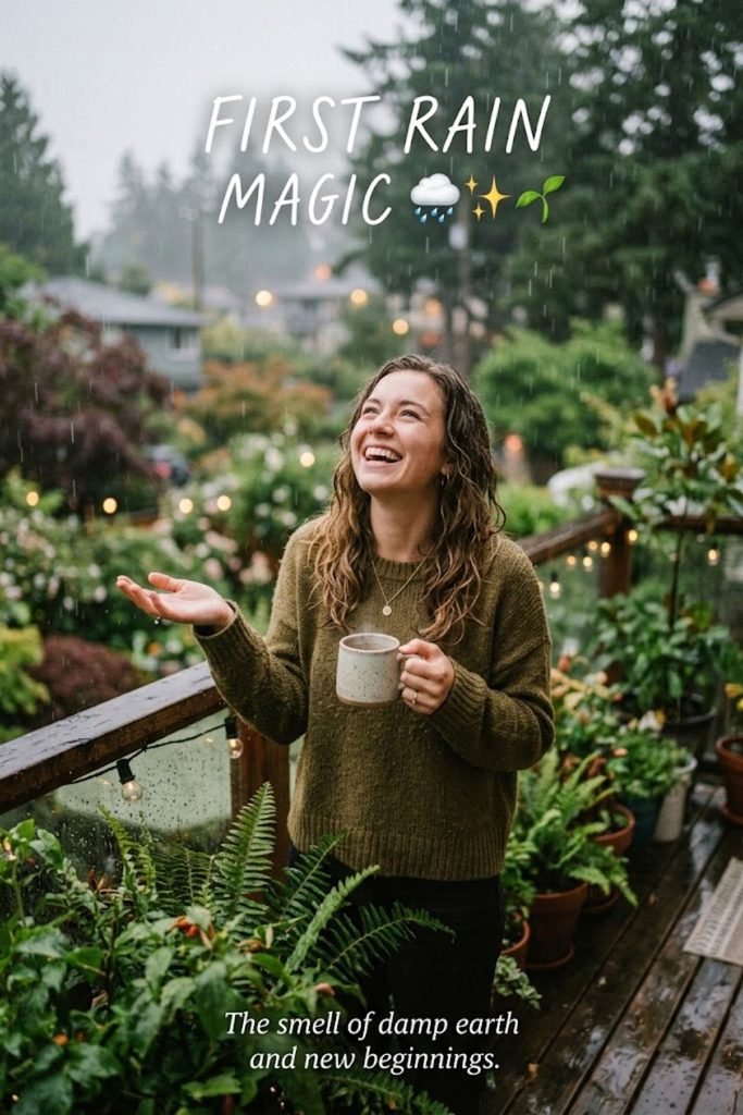 First Rain Captions for Instagram 🌱