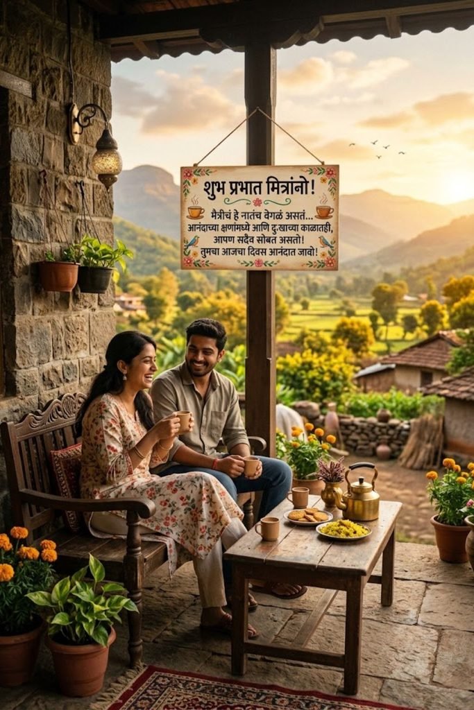 Good Morning Quotes in Marathi for Friends