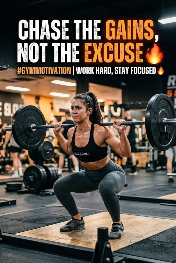 Gym Motivation Caption 🔥