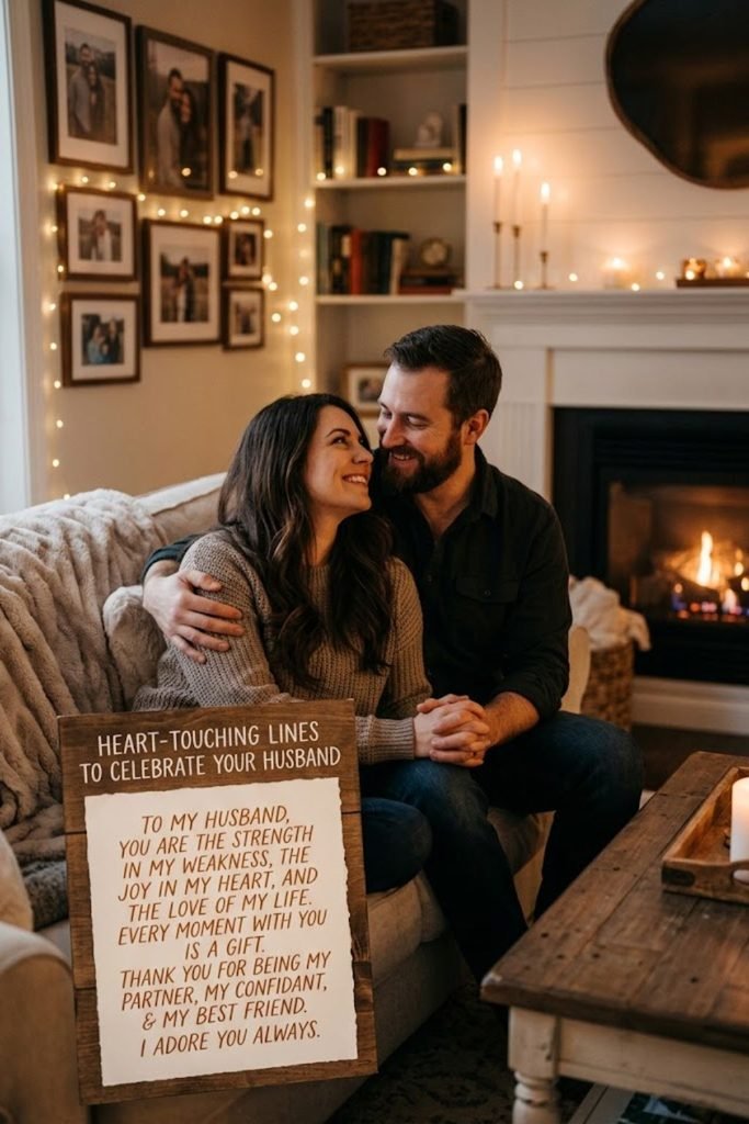 Heart-touching lines to Celebrate Your Husband
