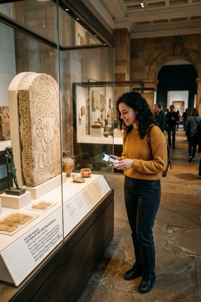 History museum captions for instagram