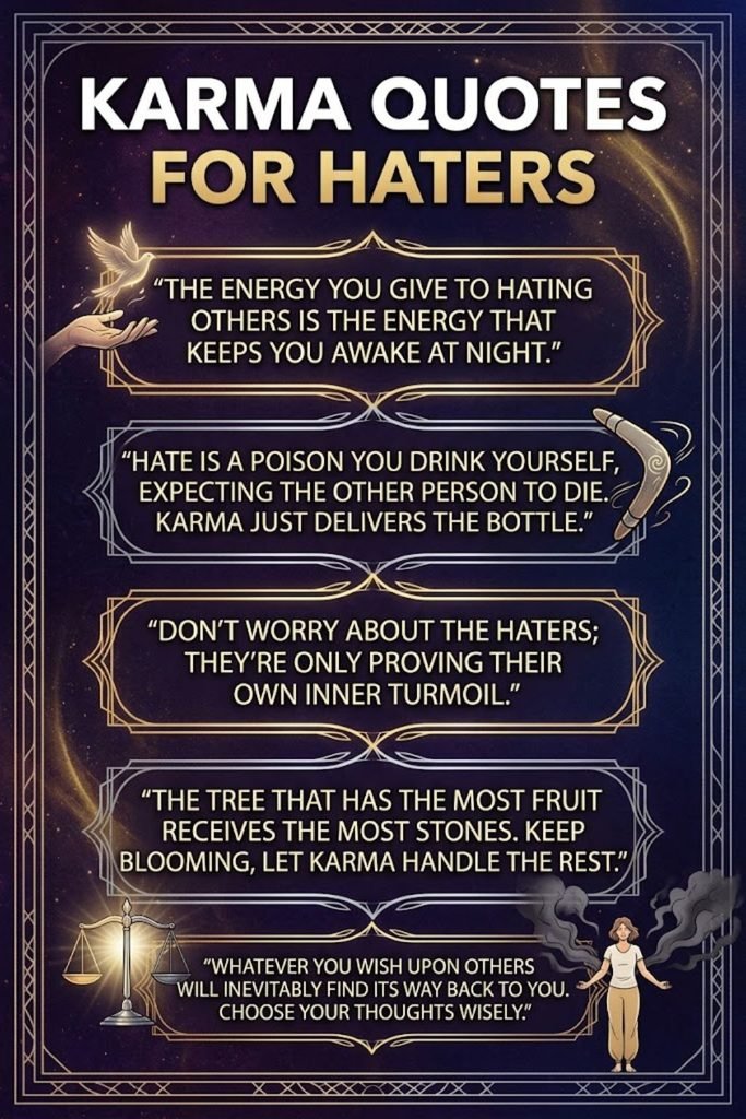 Karma Quotes for Haters