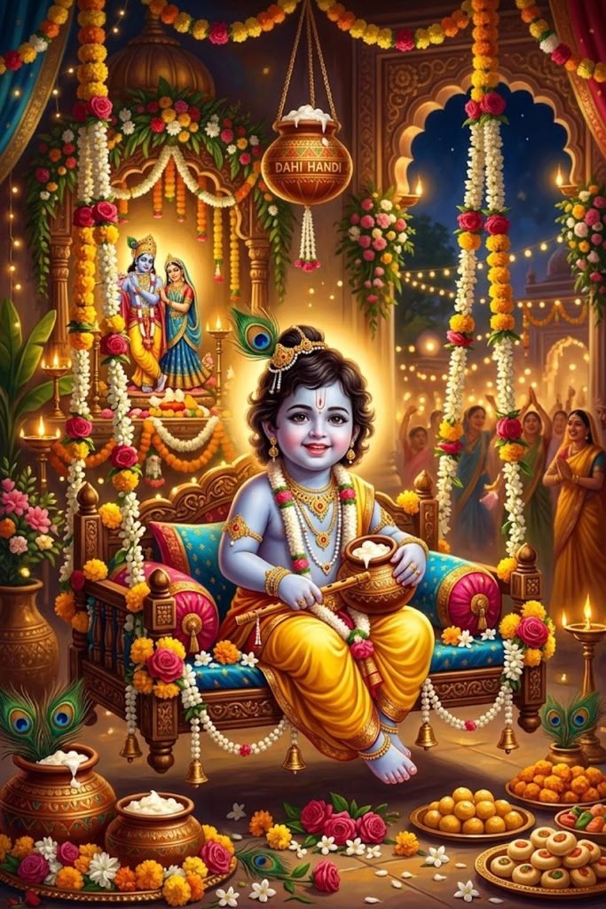 Krishna Janmashtami Captions