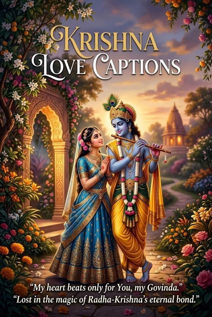 Krishna Love Captions