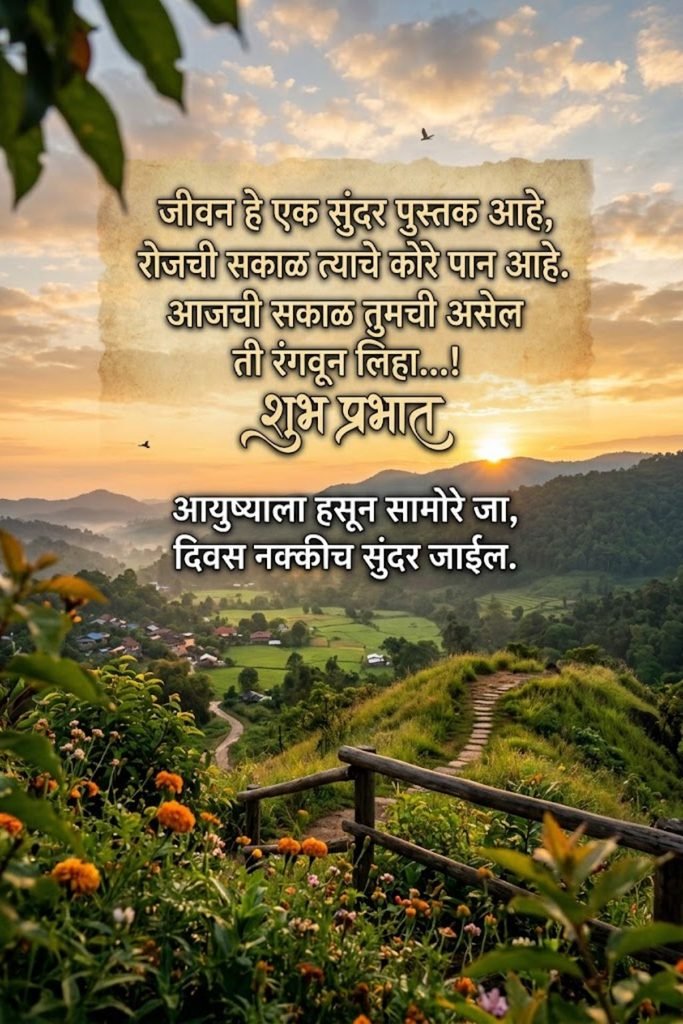 Life Good Morning Quotes in Marathi