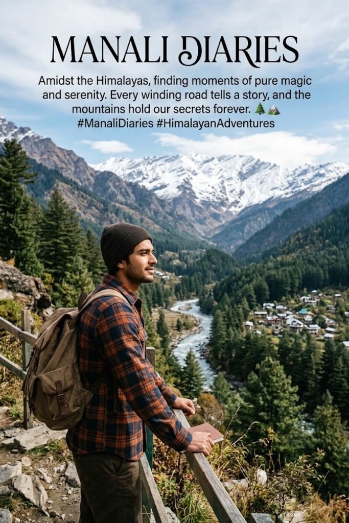 Manali Diaries Caption