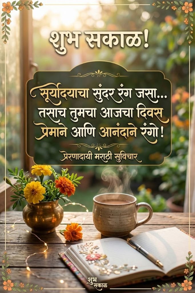 Pinterest Good Morning Quotes in Marathi