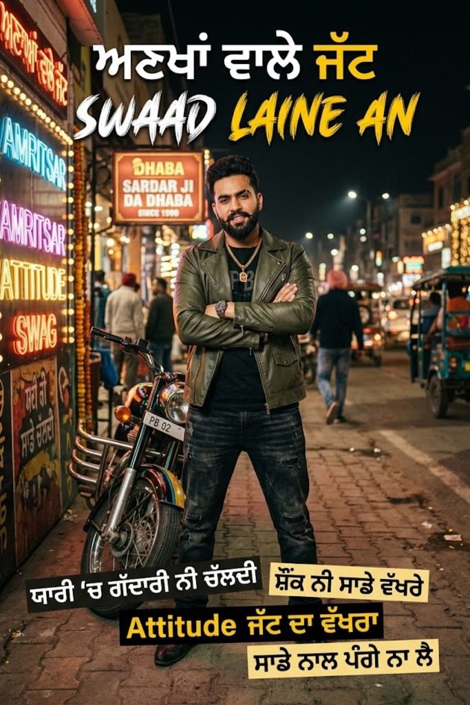 Punjabi Captions for Instagram Attitude