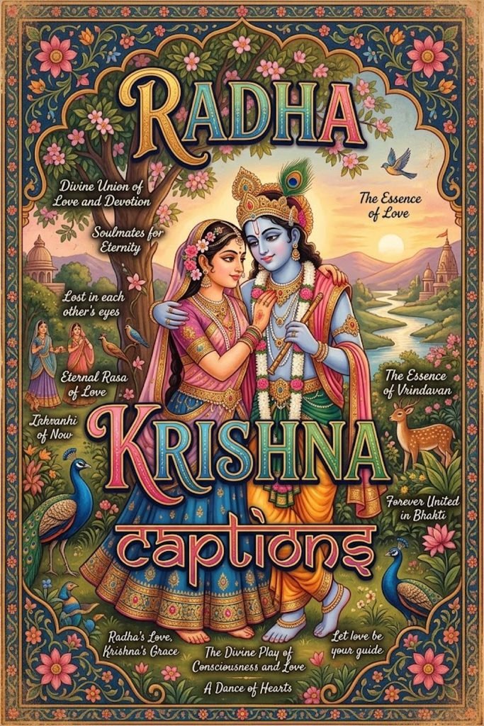 Radha Krishna Captions