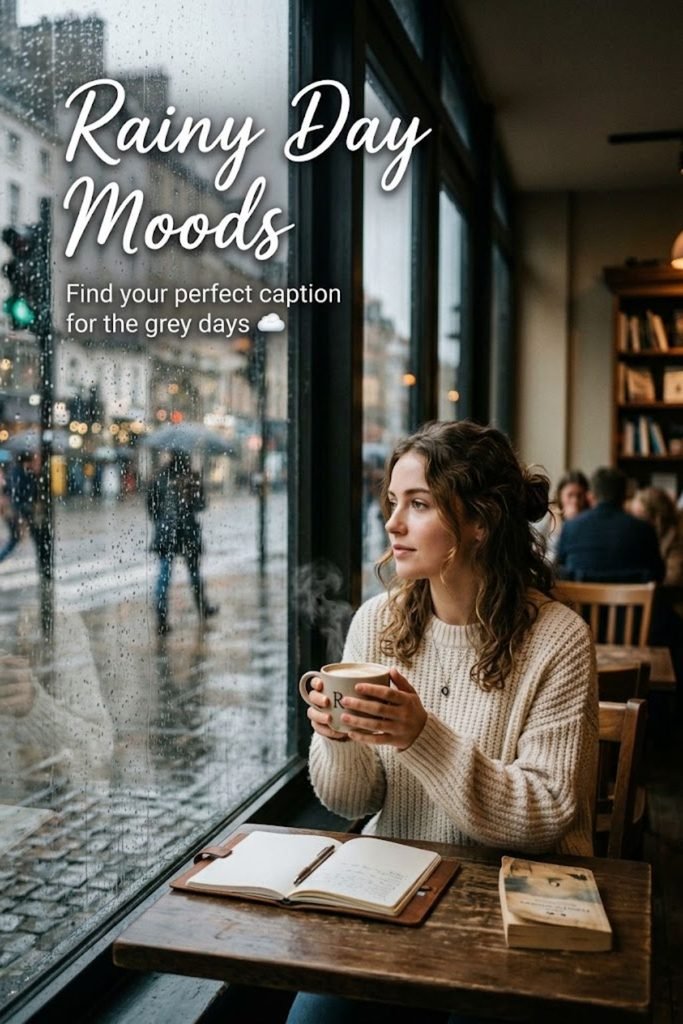 Rainy Day Moods Captions 🌧️
