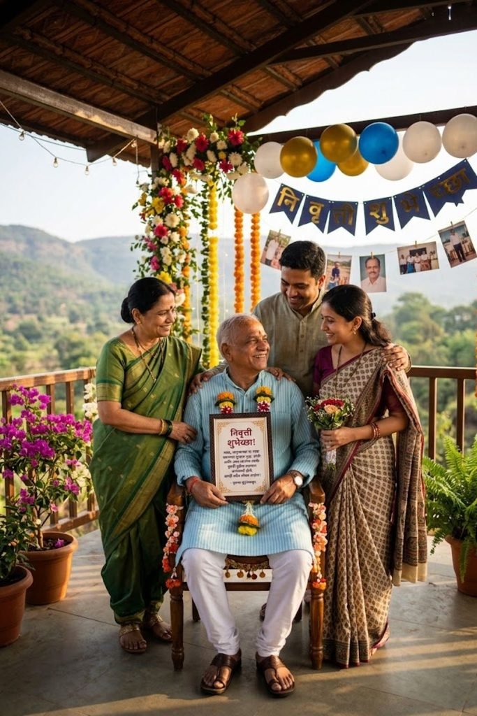 Retirement Wishes in Marathi for Father