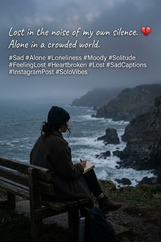 Sad Alone Captions for Instagram