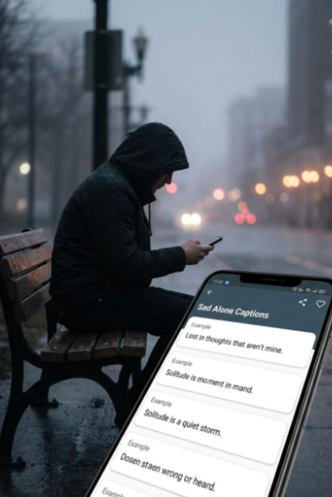 Sad Alone Captions for Instagram