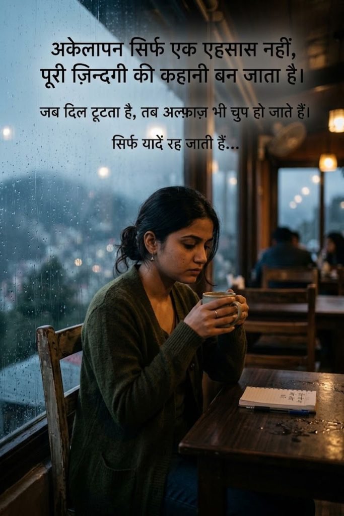 Sad Captions for Instagram in Hindi