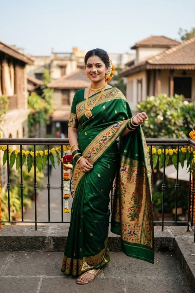 Saree Captions Marathi for Instagram