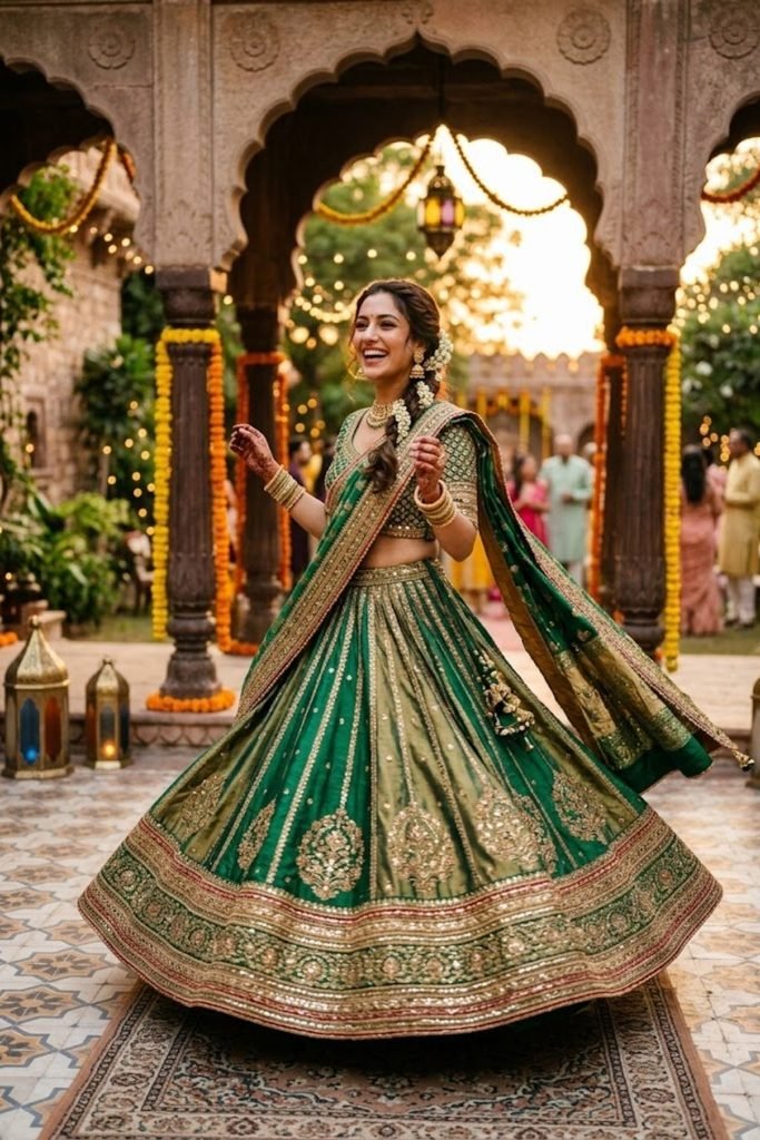Caption for Lehenga Post on Instagram