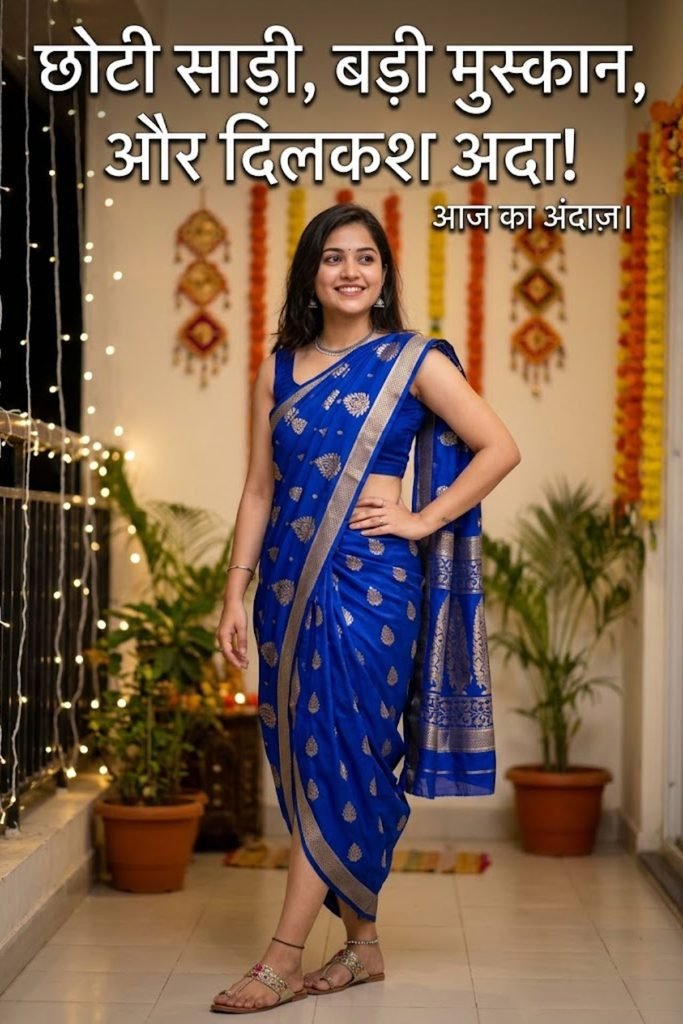 Short Saree Caption for Instagram in Hindi