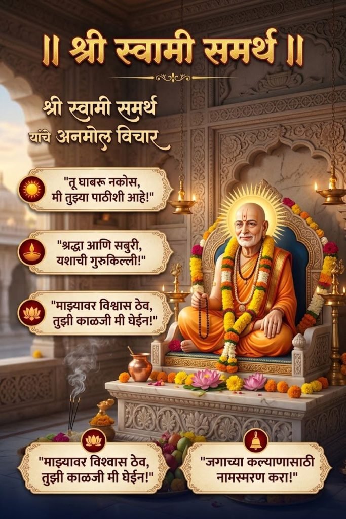 Shree Swami Samarth Quotes in Marathi