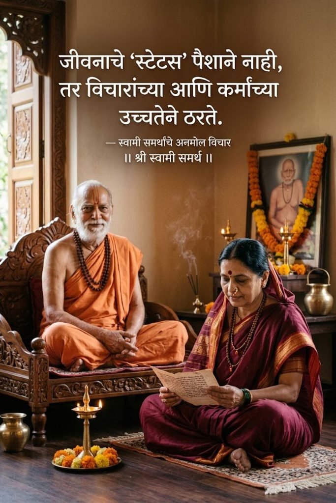 Status Life Swami Samarth Quotes in Marathi