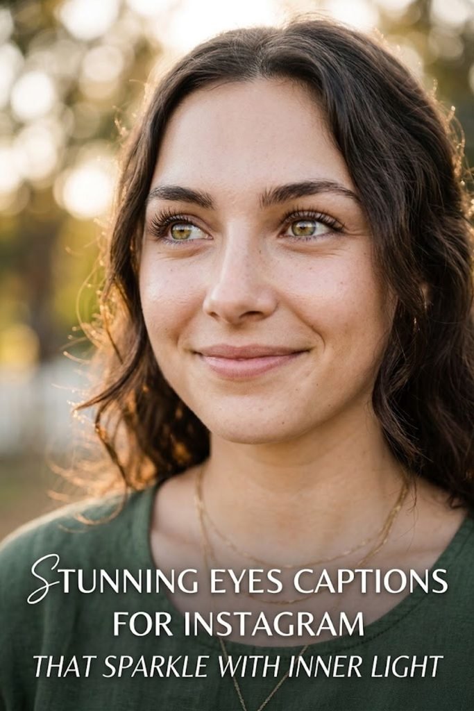 Stunning Eyes Captions for Instagram That Sparkle With Inner Light