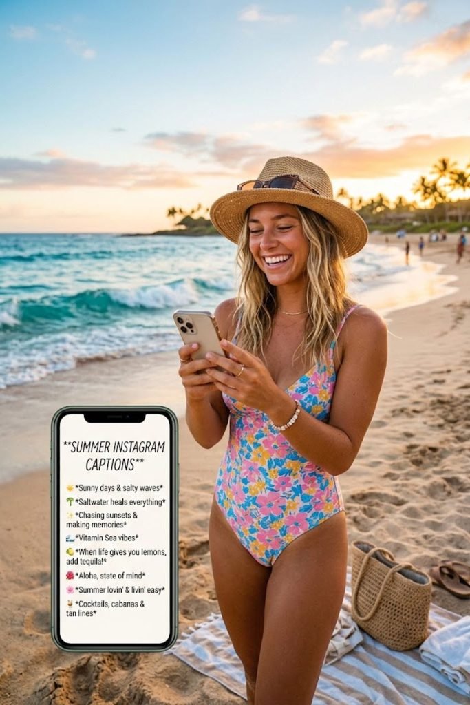 Summer Instagram Captions