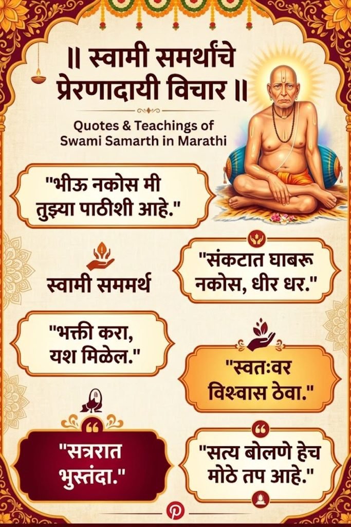 Swami Samarth Quotes in Marathi Pinterest