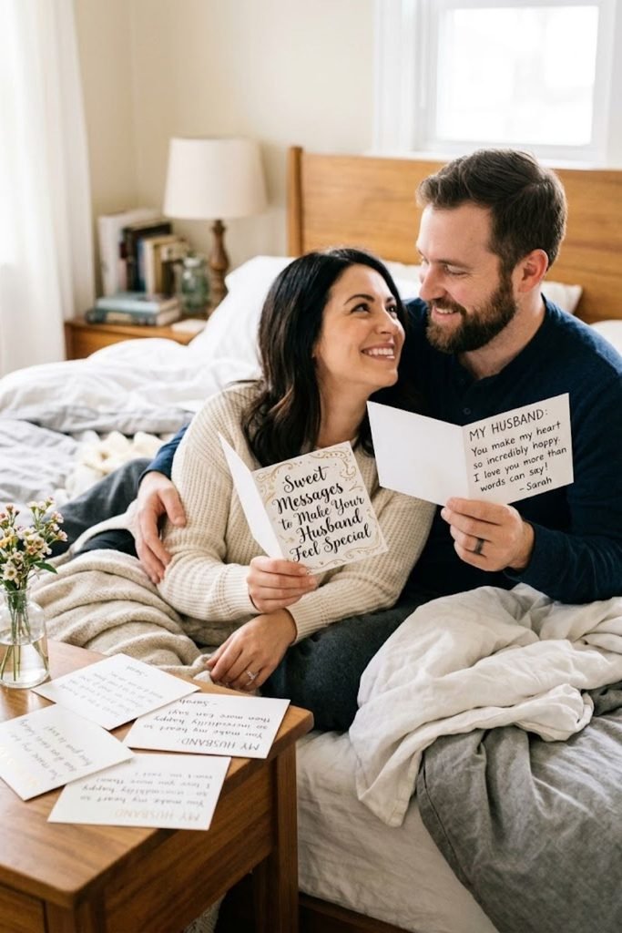 Sweet Messages to Make Your Husband Feel Special