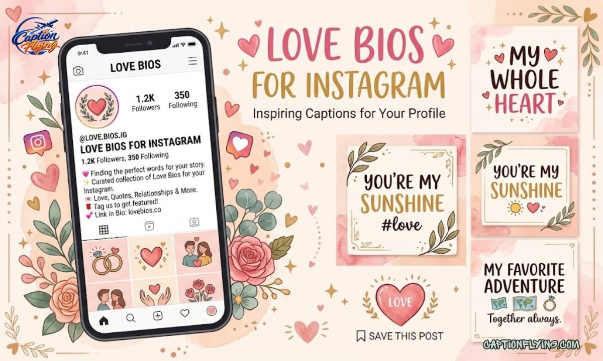 190+ Love Bios for Instagram