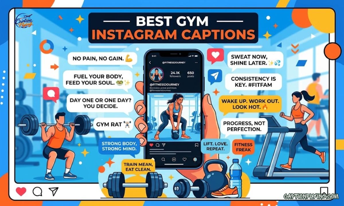 Gym Instagram Captions