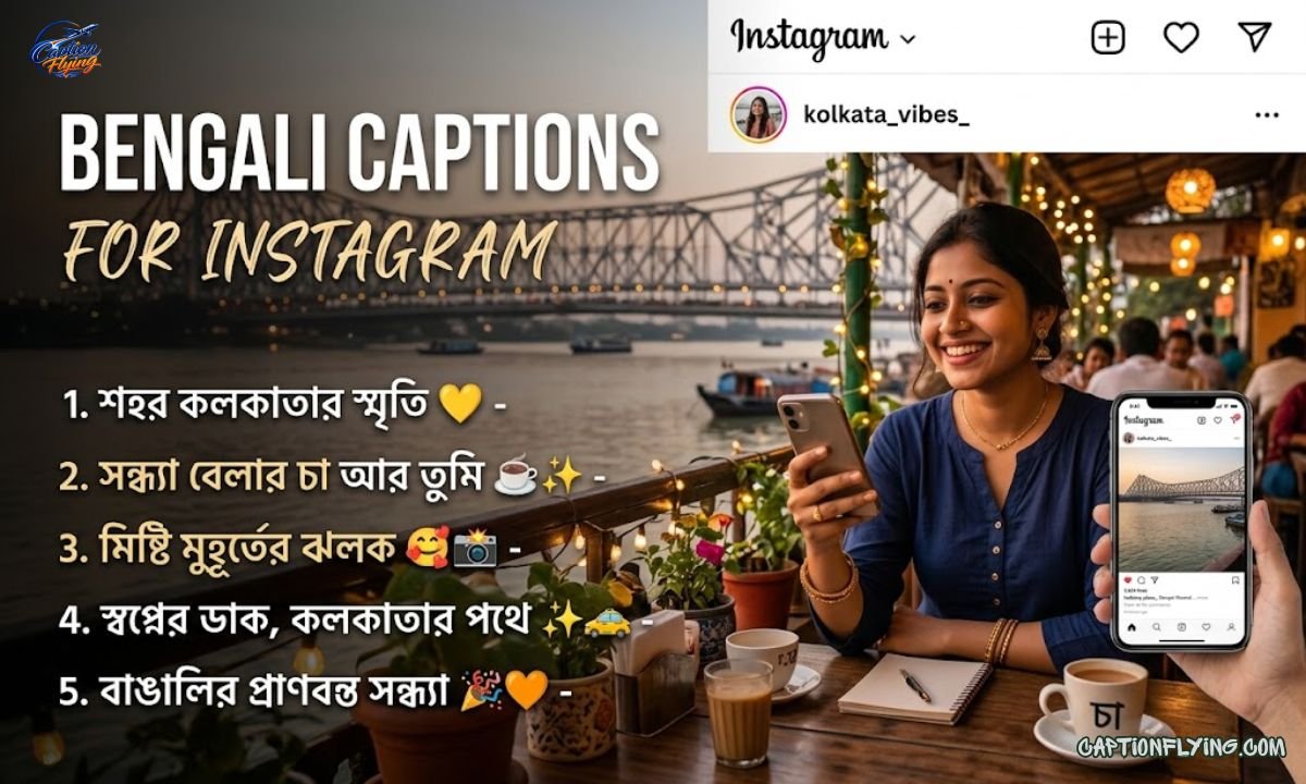200+ Best Bengali Captions for Instagram | Beautiful, Romantic, Attitude, Stylish & Trending Bengali Captions