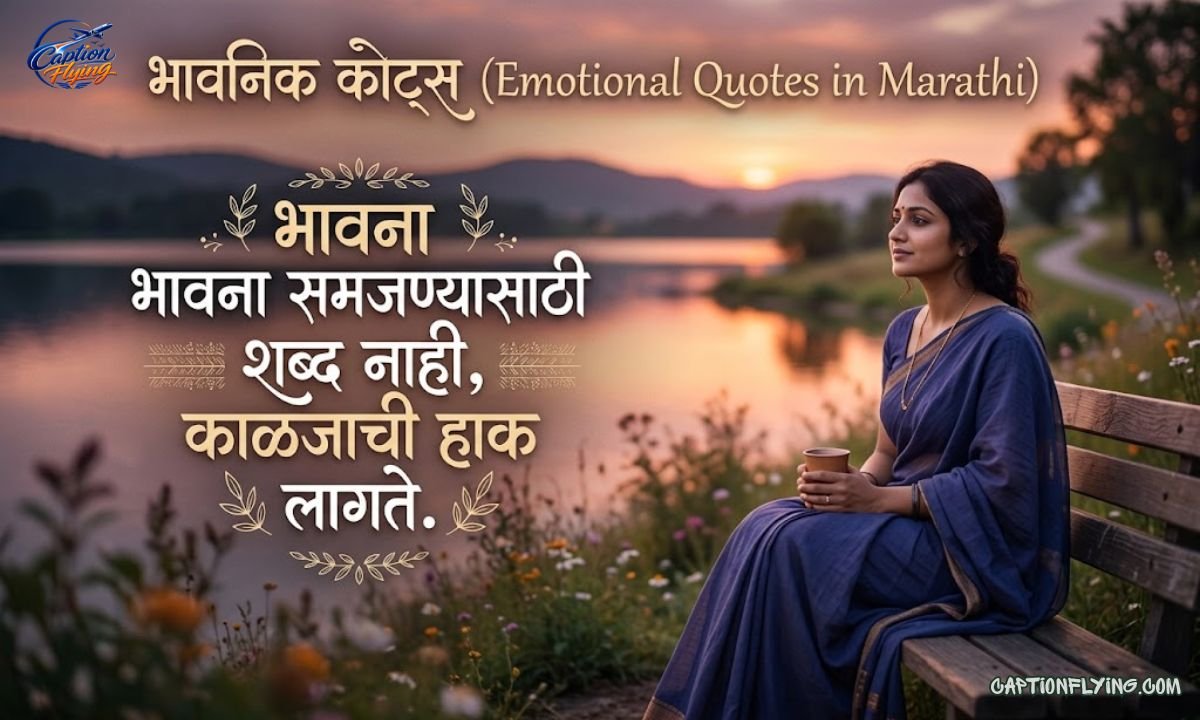 250+ Best Emotional Quotes in Marathi | Heart-Touching, Deep, Sad & Emotional Marathi Quotes