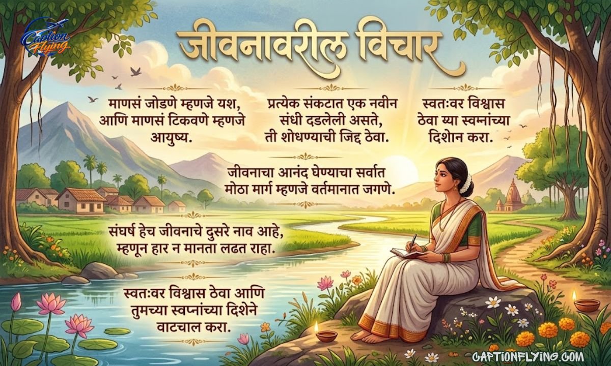 280+ Best Life Quotes in Marathi | जीवनावर आधारित प्रेरणादायी, सकारात्मक & सुंदर सुविचार