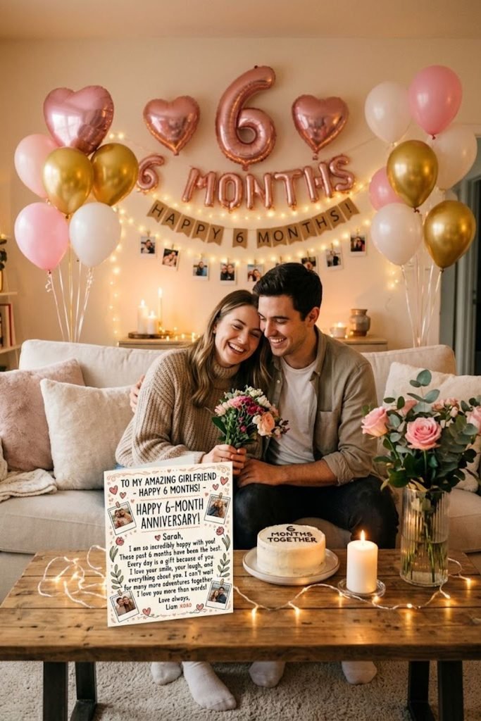 6-Month Anniversary Messages Girlfriend