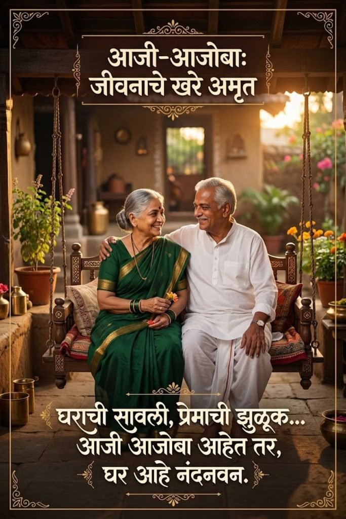 Aaji Ajoba Quotes in Marathi