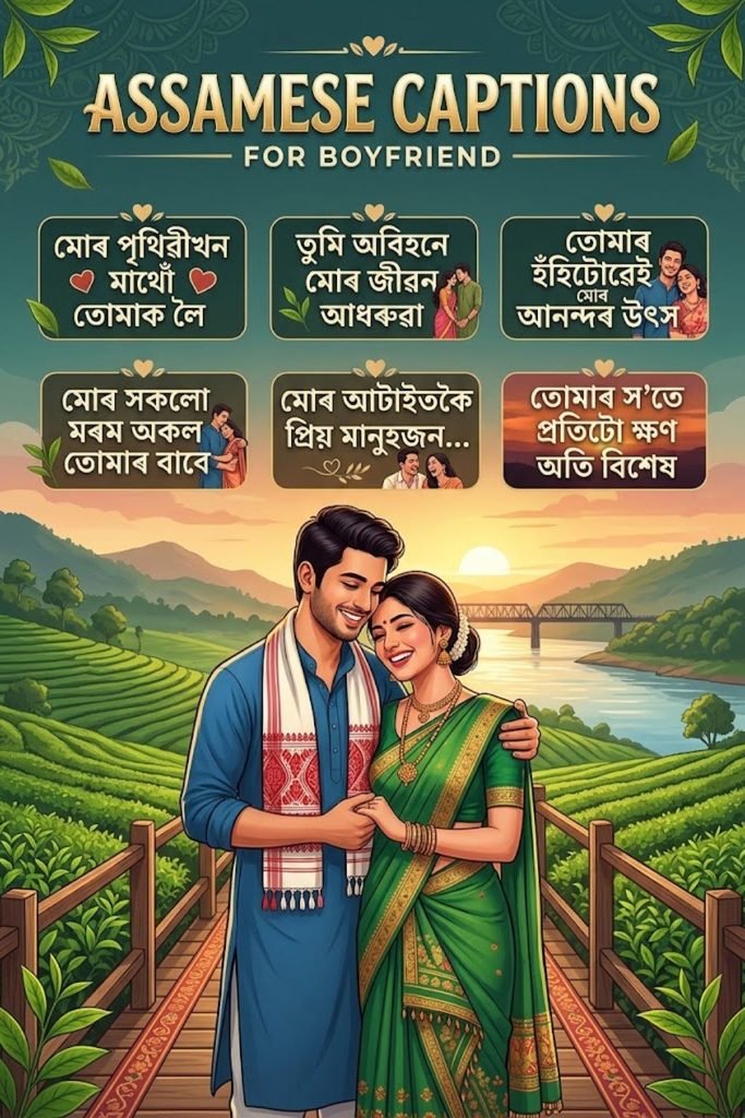 Assamese Captions for Boyfriend