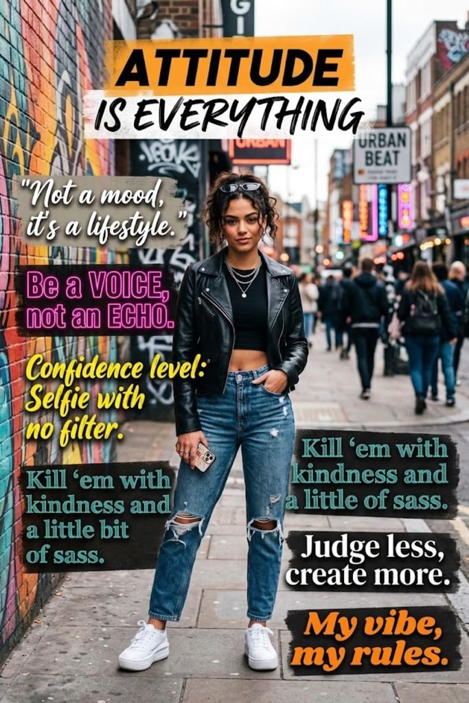 Attitude Captions for Instagram