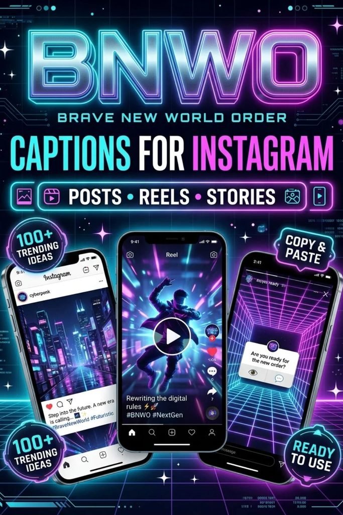 BNWO Captions for Instagram Posts, Reels & Stories