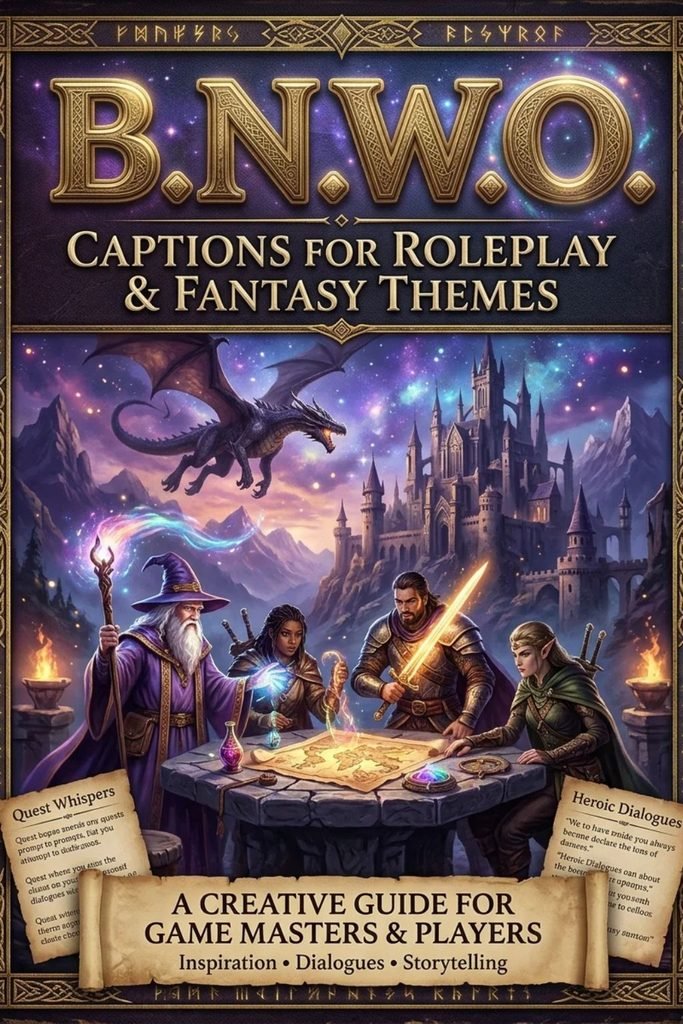 BNWO Captions for Roleplay & Fantasy Themes