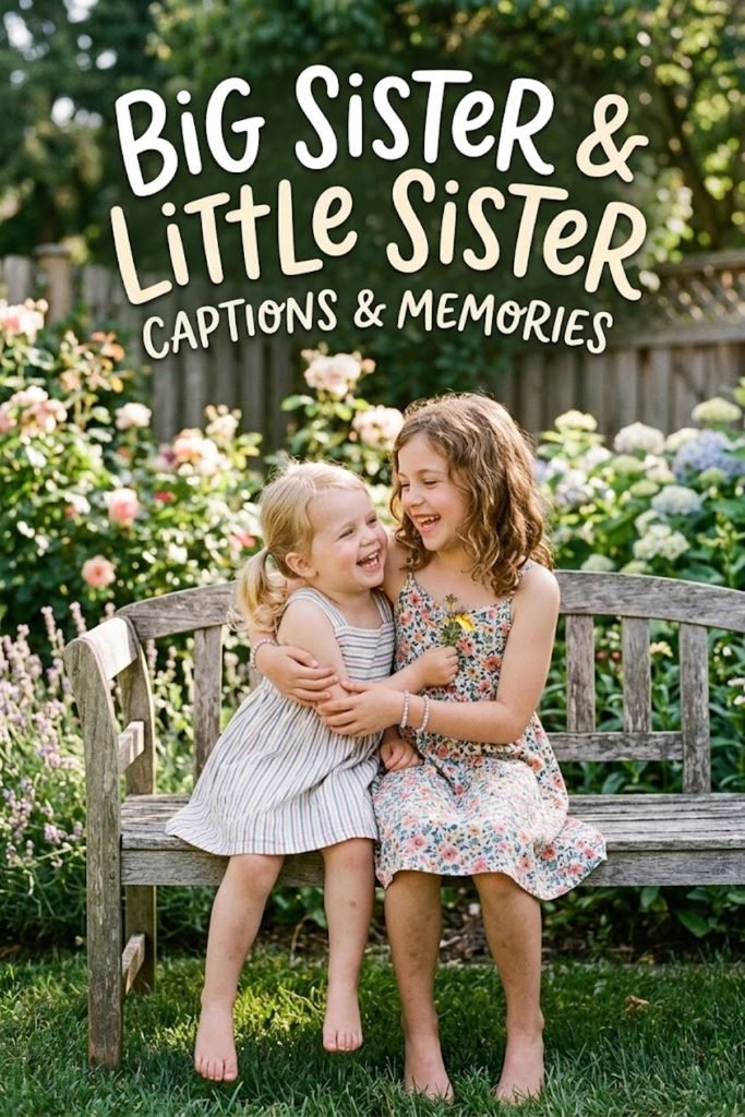 Big Sister and Little Sister Captions