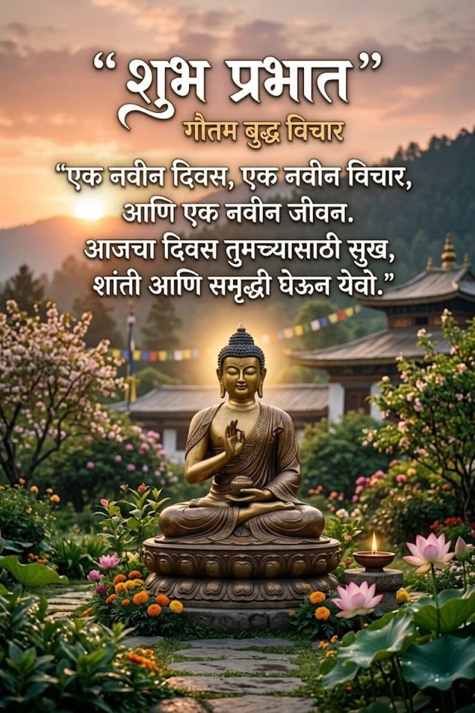 Buddha Morning Quotes In Marathi